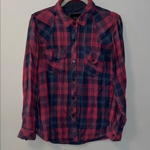 Rails Red Plaid Shirt - Small